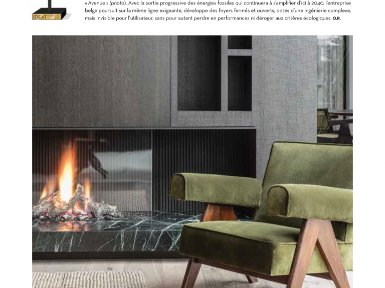 Ideat Design Awards 2021 for Best Fireplace_Metalfire