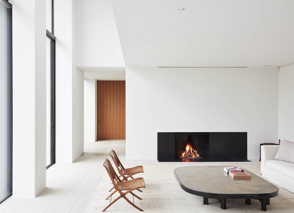 Universal Wood Open Fireplace by Metalfire