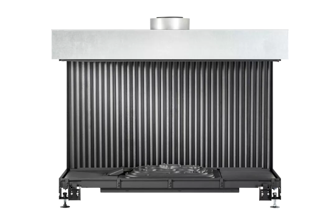 Avenue Gas Closed Fireplace by Metalfire