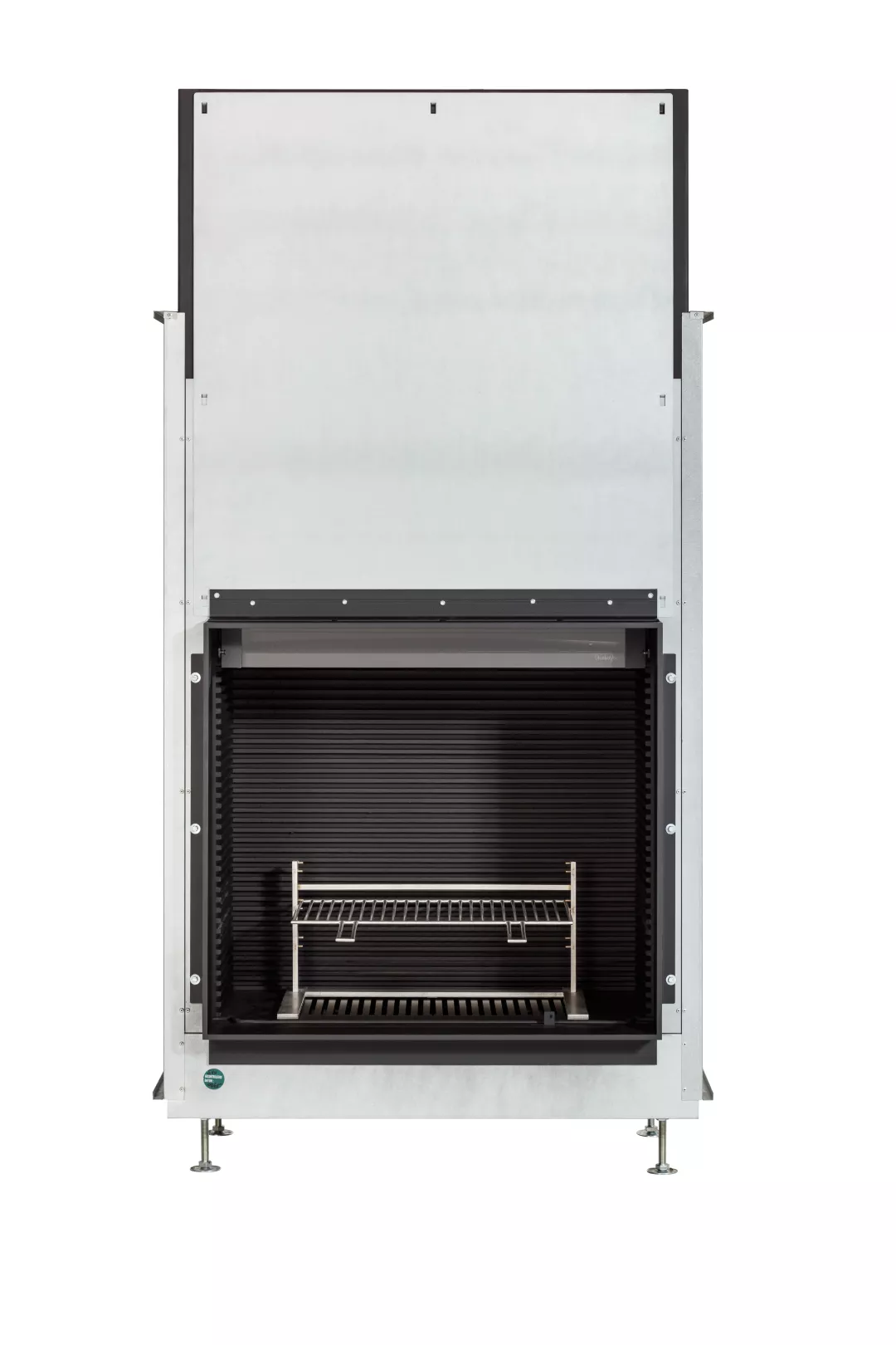 UltimeD Wood Closed Fireplace by Metalfire